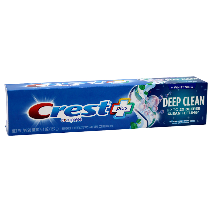 [85193] CREST TOOTHPASTE 5.4 OZ COMPLETE WHITENING MINTY FRESH