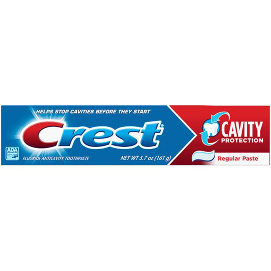 [51206] CREST TOOTHPASTE 5.7 OZ CAVITY PROTECTION REGULAR