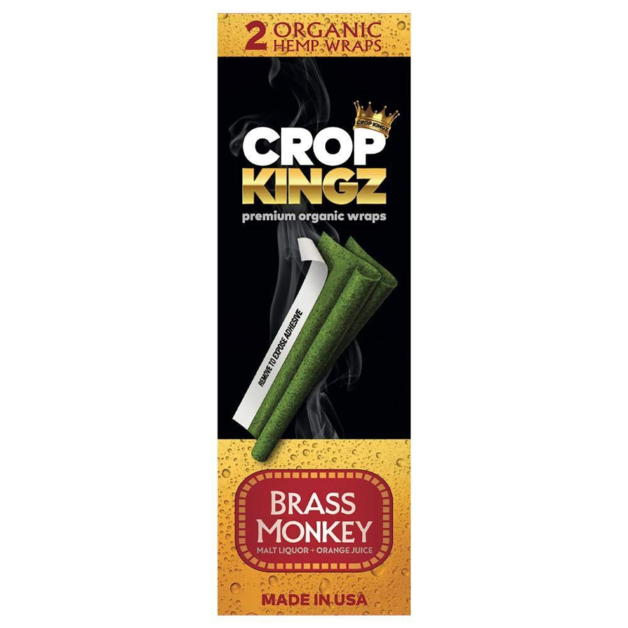 [703127] CROP KINGZ ROLLING WRAP 2 CT BRASS MONKEY