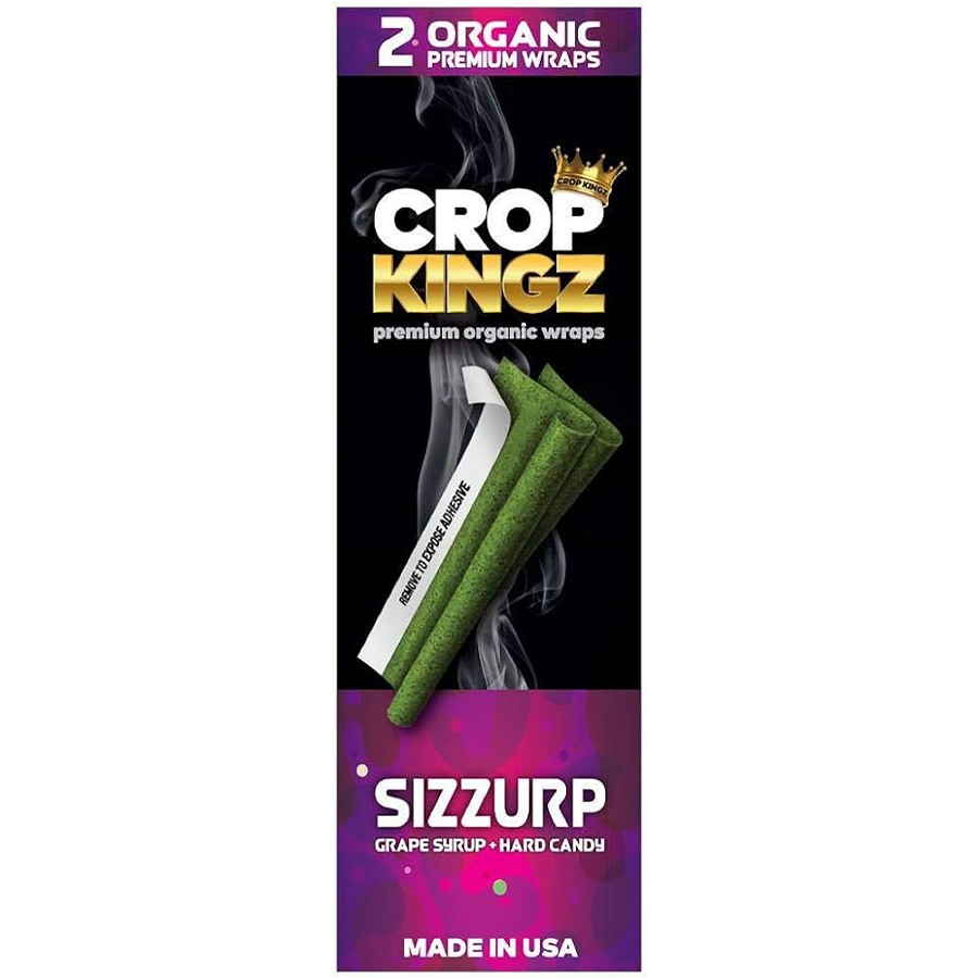 [703130] CROP KINGZ ROLLING WRAP 2 CT SIZZURP