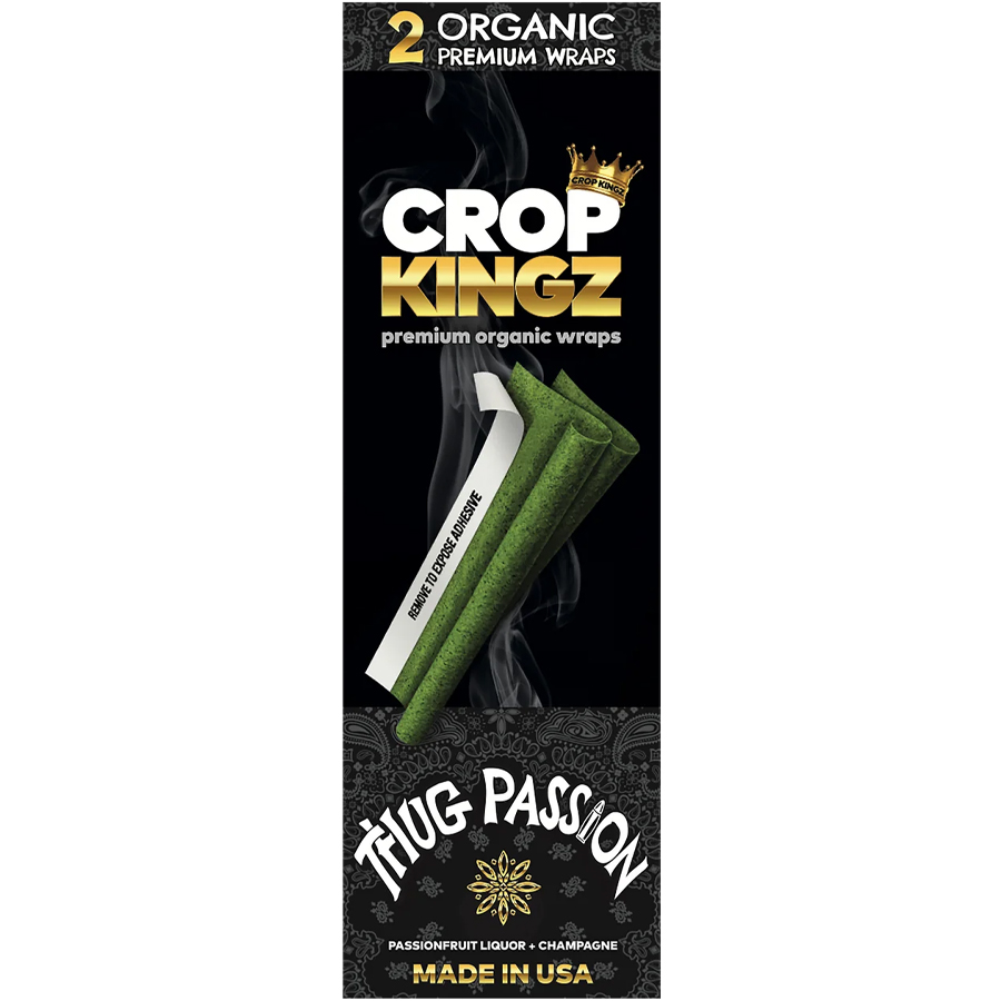 [703131] CROP KINGZ ROLLING WRAP 2 CT THUG PASSION