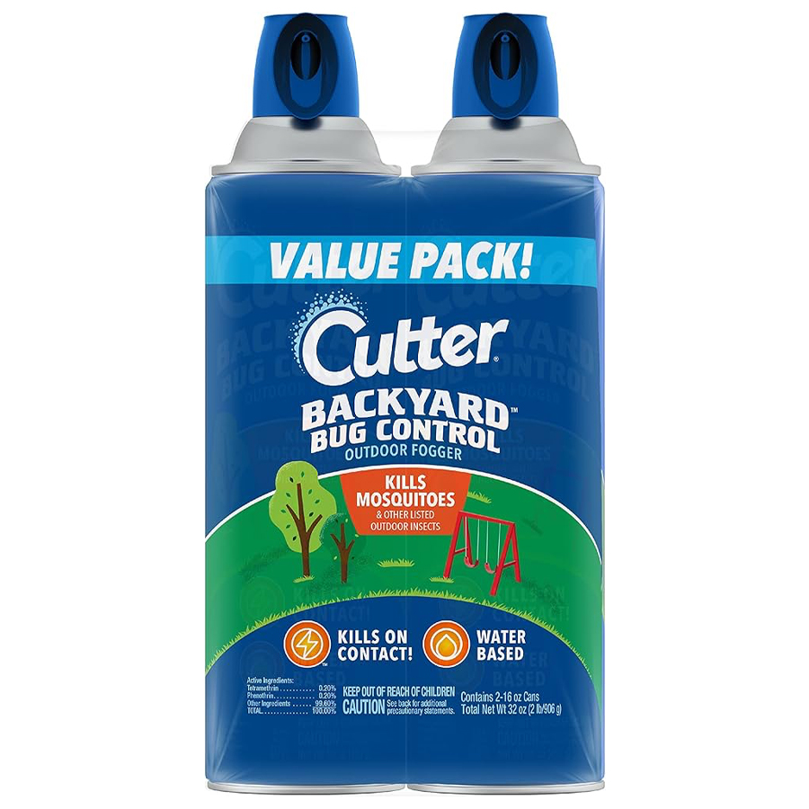 [57046] CUTTER BUG CONTROL 16 OZ 2 PK BACKYARD OUTDOOR FOGGER