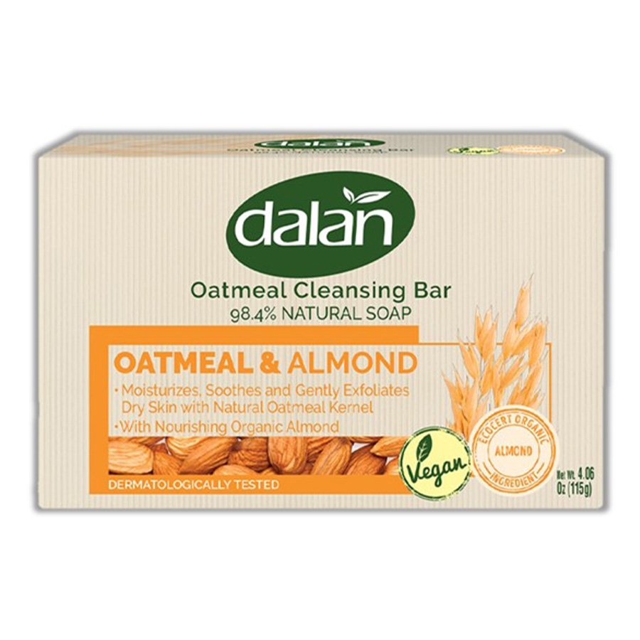[012208] DALAN BAR SOAP  115 GR  2PK  OATMEAL ALMOND