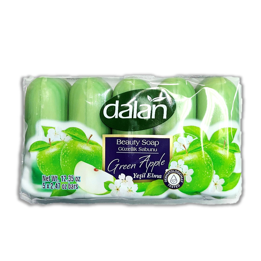 [401059] DALAN BAR SOAP 3.17 OZ 5 PK  APPLE