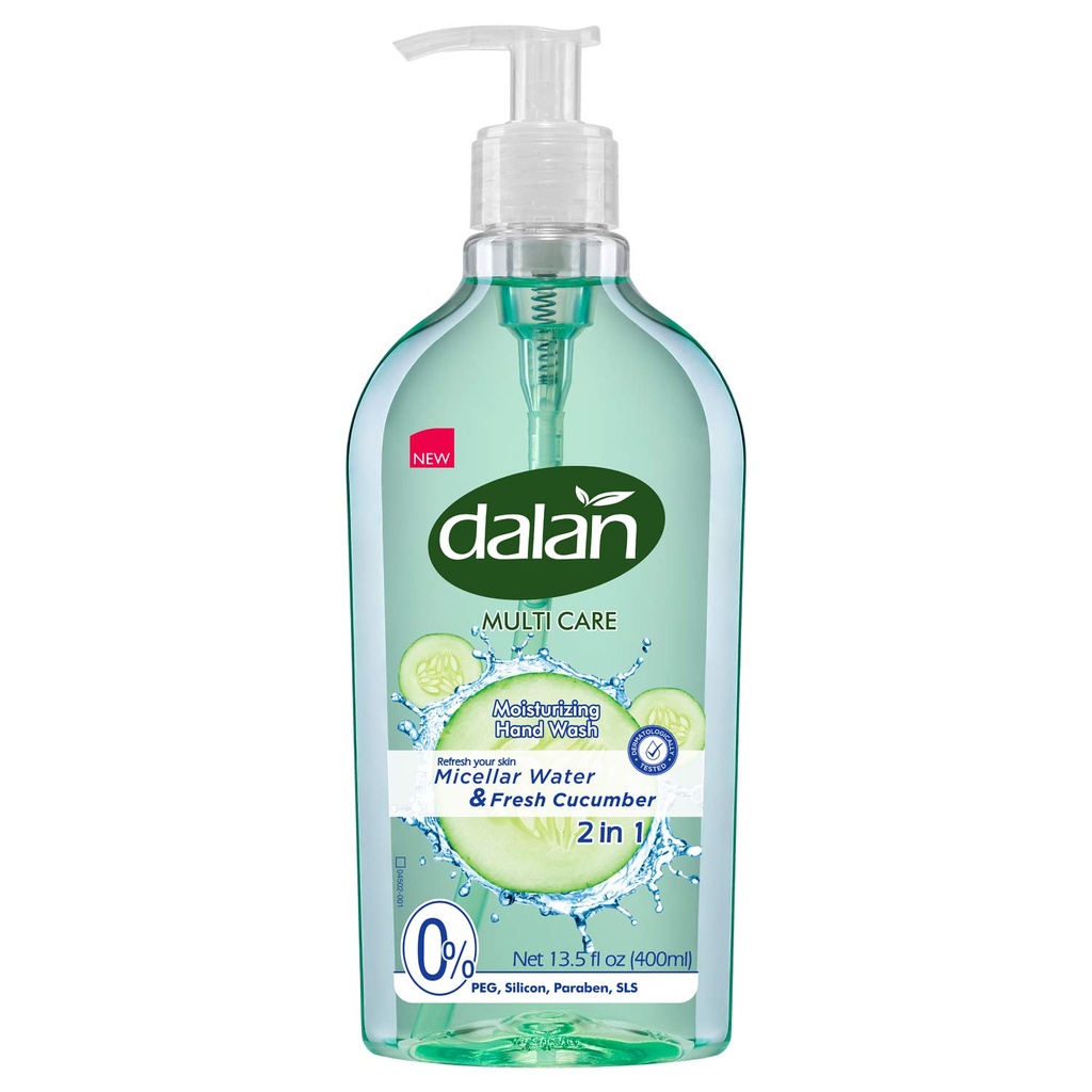 [51084] DALAN HANDWASH 13.5 OZ / 400 ML FRESH CUCUMBER