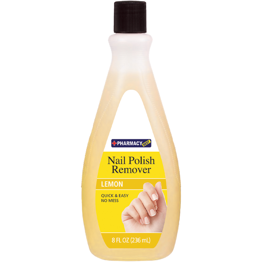 [402090] NAIL POLISH REMOVER 8 OZ LEMON