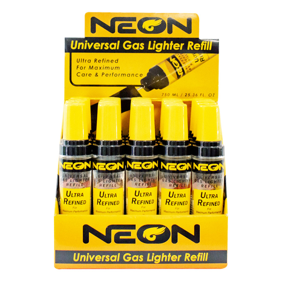 [84090] NEON BUTANE 20 ML UNIVERSAL GAS LIGHTER REFILL ULTRA REFINED