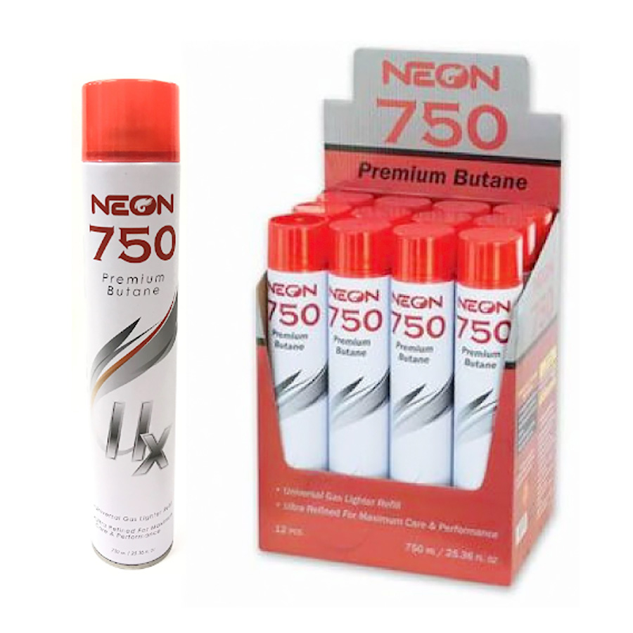 [702035] NEON PREMIUM BUTANE 750 ML 11 X