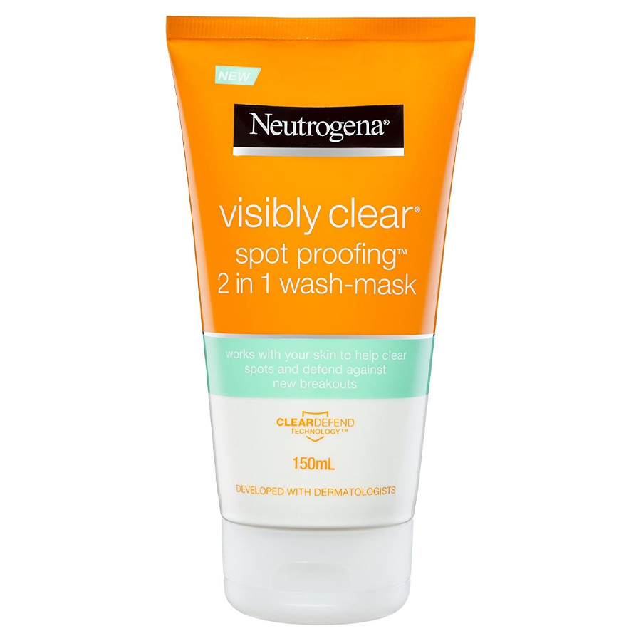 [33926] NEUTROGENA WASH MASK 150 ML VCLR SPOT PROOF