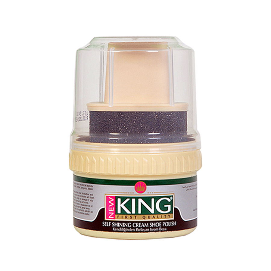 [200005] NEW KING SHOE POLISH 1.69 OZ BLACK