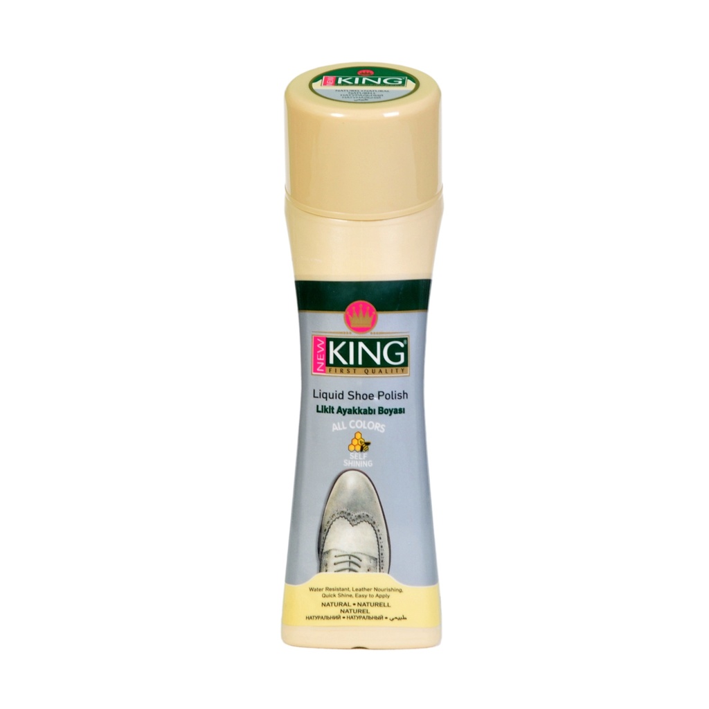 [200009] NEW KING SHOE POLISH 2.52 OZ NATURAL/NEUTRAL