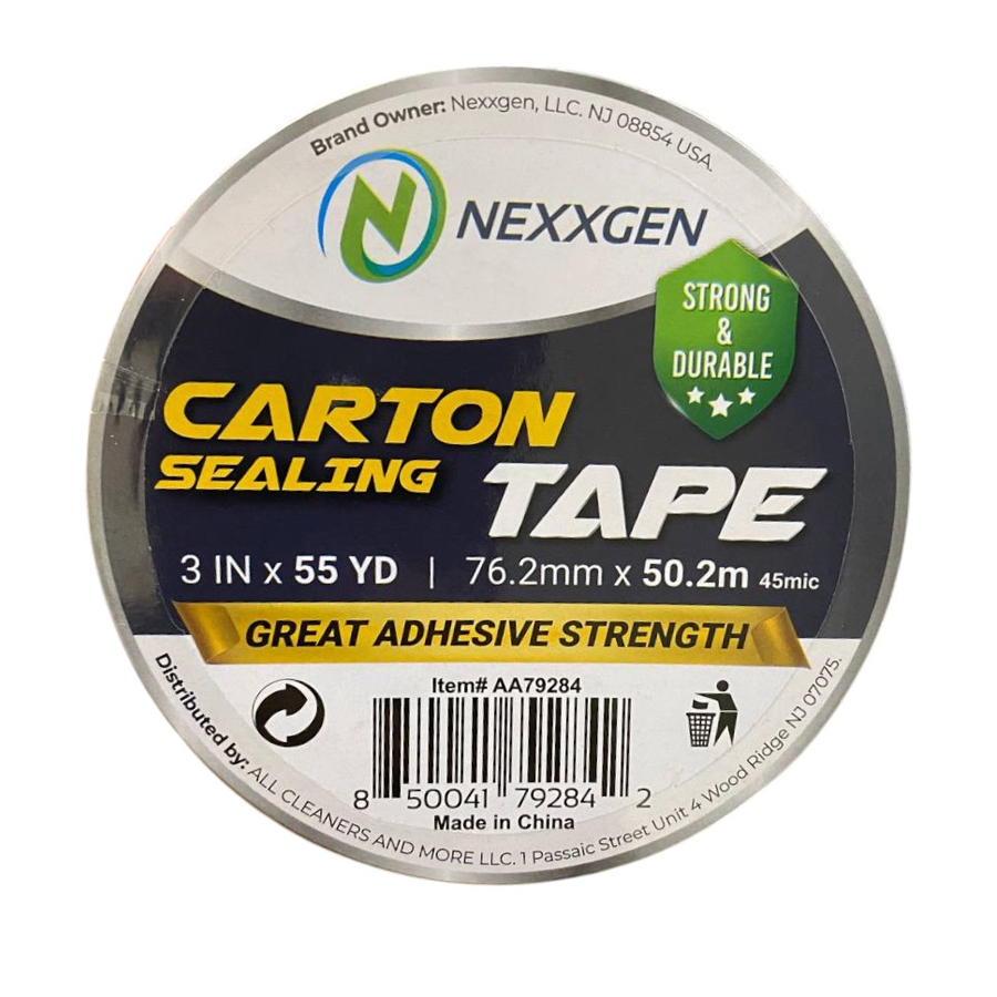 [79284] NEXXGEN CARTON SEALING TAPE 3 IN 55 YD
