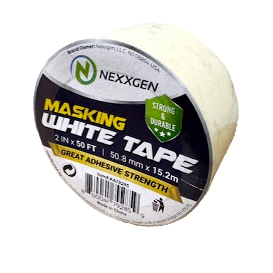 [289099] NEXXGEN MASKING TAPE 2 IN 50 FT WHITE