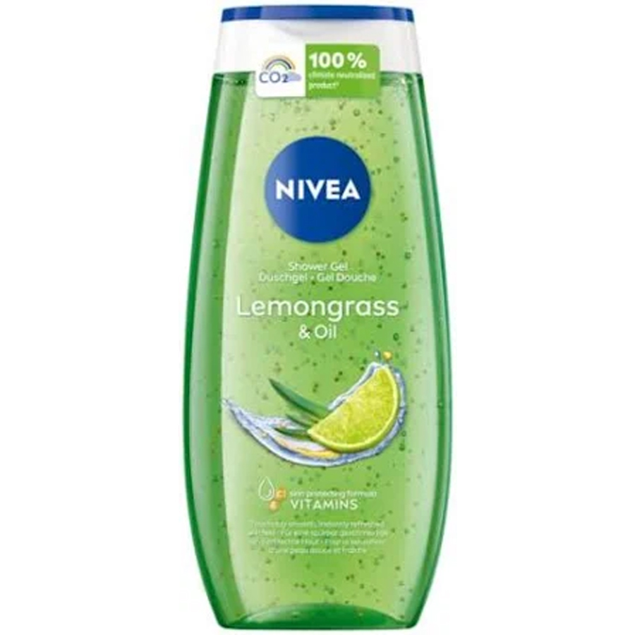 [402058] NIVEA BODY WASH 250ML LEMONGRASS & OIL