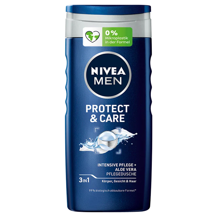 [402063] NIVEA BODY WASH 250ML MEN PROTECT & CARE