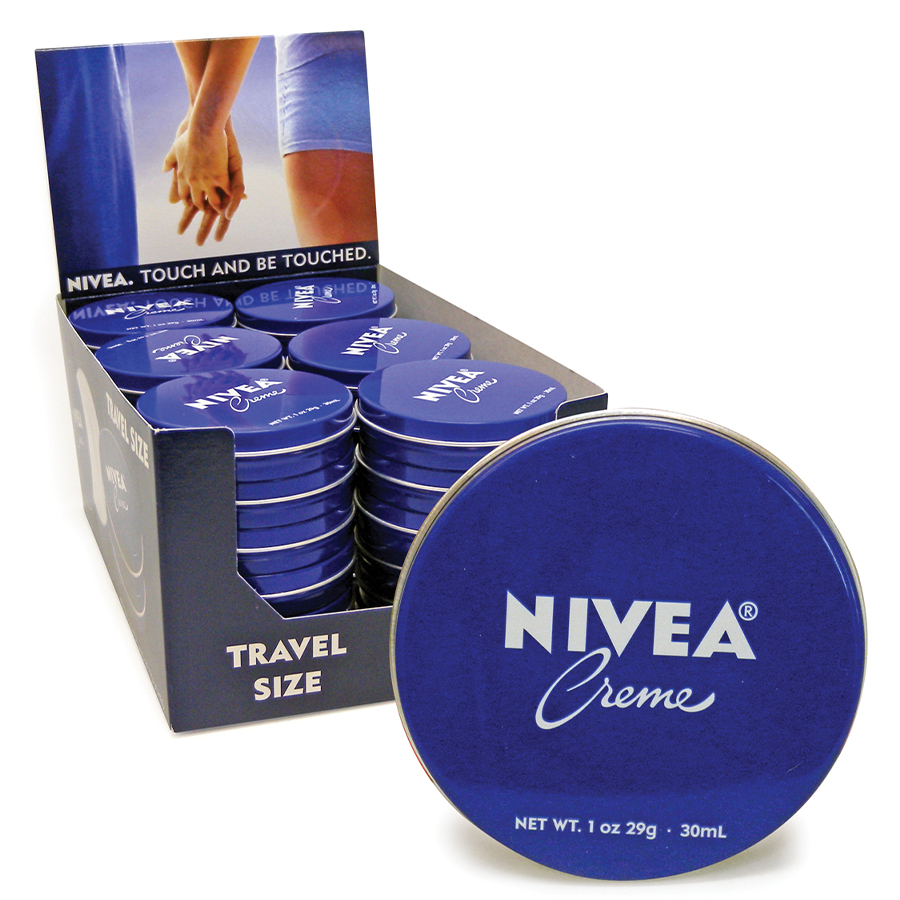 [72140] NIVEA CREAM 30 ML TIN IN DISPLAY