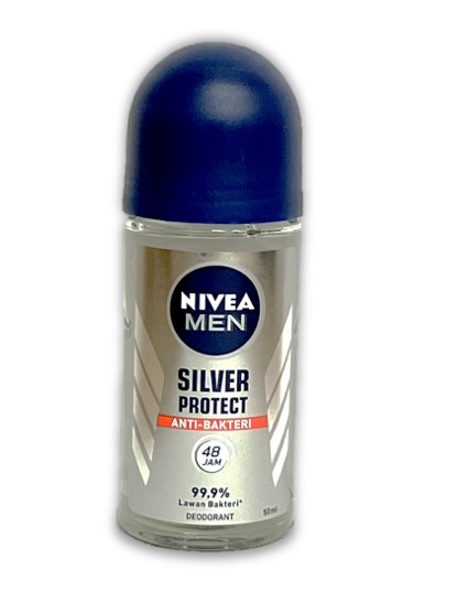 [77071] NIVEA DEO ROLL ON 50ML MEN SILVER PROTECT