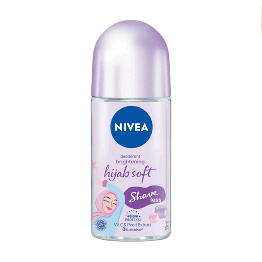 [406057] NIVEA ROLL ON 50 ML  FW HIJAB SOFT SHAVE