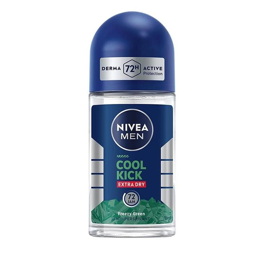 [406081] NIVEA ROLL ON 50ML COOL KICK EXTRA DRY