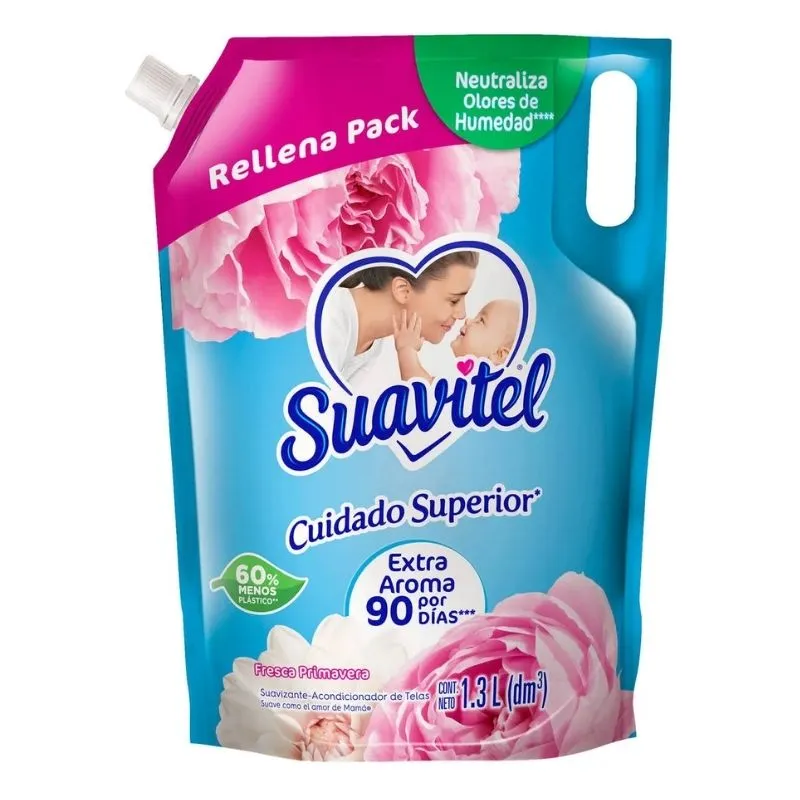 SUAVITEL FABRIC SOFTENER 1.3 L FRESCA PRIMAVERA (BLUE) | 7 Stars Website