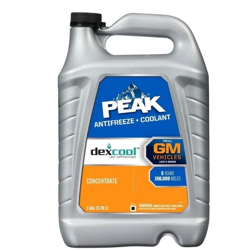 PEAK ANTIFREEZE+COOLANT 1 GL 50/50 DEXCOOL GM VEHICLES (MUST ADD WATER ...